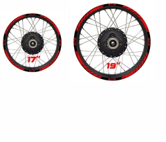 CALCOMANIAS RIN MOTOCROSS DM CROSSMAX ETC DISEÑO NR-53 - Ahuevosi