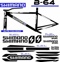 BENOTTO CALCOMANIAS BICI SHIMANO