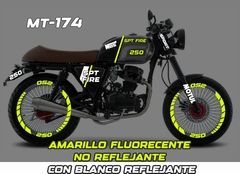 KIT REFLECTIVOS ITALIKA sptfire 250 SPTFIRE250 SPT FIRE - tienda en línea