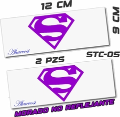 CALCOMANIAS REFLEJANTES SUPERMAN - comprar en línea