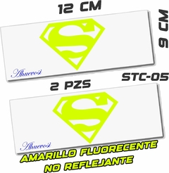 CALCOMANIAS REFLEJANTES SUPERMAN - Ahuevosi