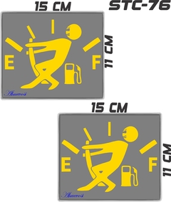 CALCOMANIAS REFLEJANTES DETENIENDO LA GASOLINA - Ahuevosi