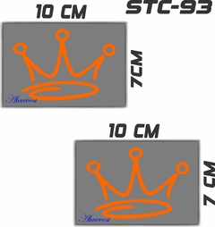 CALCOMANIAS REFLEJANTES CORONA - comprar en línea