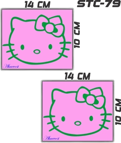 CALCOMANIAS REFLEJANTES HELLO KITTY - comprar en línea