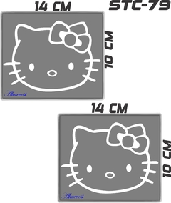 Imagen de CALCOMANIAS REFLEJANTES HELLO KITTY