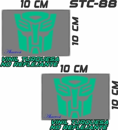 CALCOMANIAS REFLEJANTES AUTOBOTS - tienda en línea