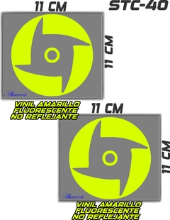 CALCOMANIAS REFLEJANTES SHARINGAN SHIS NARUTO - Ahuevosi