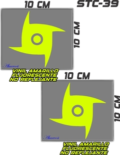 CALCOMANIAS REFLEJANTES SHARINGAN SHIS NARUTO - Ahuevosi