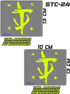 CALCOMANIAS REFLEJANTES MARCA DE DOOM ETERNAL en internet
