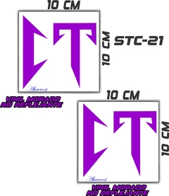 CALCOMANIAS REFLEJANTES CT - comprar en línea