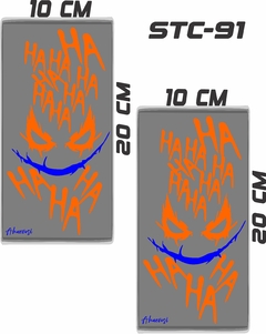 CALCOMANIAS REFLEJANTES JOKER HAHAHA - Ahuevosi