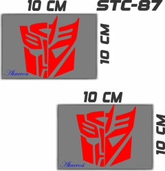 Imagen de CALCOMANIAS REFLEJANTES AUTOBOTS Y DECEPTICONS