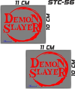 Imagen de CALCOMANIAS REFLEJANTES DEMON SLAYER