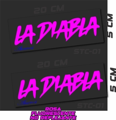 LA DIABLA PAR DE STICKER - comprar en línea