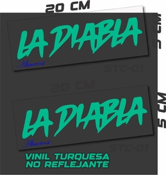 LA DIABLA PAR DE STICKER - tienda en línea