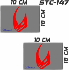 Imagen de CALCOMANIAS REFLEJANTES ESCUDO MANDALORIANO