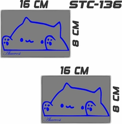 CALCOMANIAS REFLEJANTES BONGO CAT - tienda en línea