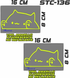 CALCOMANIAS REFLEJANTES BONGO CAT - comprar en línea