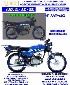 KIT REFLECTIVOS SUZUKI AX100 AX 100