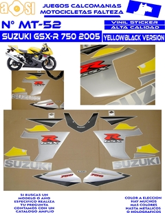 Suzuki Gsx-r 750 2005 - comprar en línea