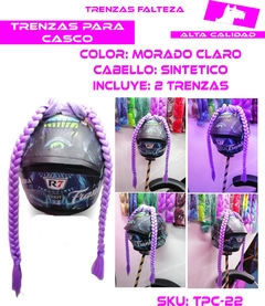 Imagen de TRENZAS CASCO CABELLO SINTETICO