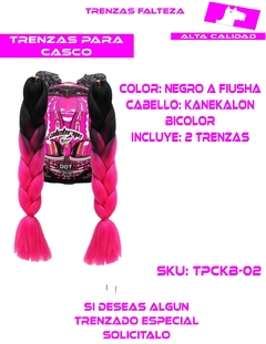 TRENZAS CASCO CABELLO KANEKALON - comprar en línea