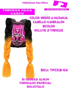 TRENZAS CASCO CABELLO KANEKALON - Ahuevosi