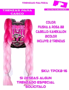 TRENZAS CASCO CABELLO KANEKALON - Ahuevosi