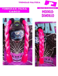 TRENZAS CASCO CABELLO KANEKALON