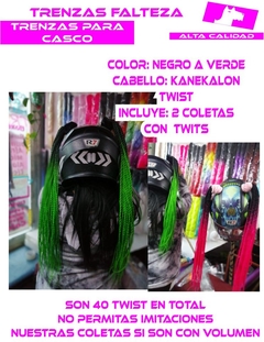 TRENZAS CASCO CABELLO TWIST en internet