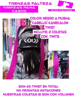 TRENZAS CASCO CABELLO TWIST - comprar en línea