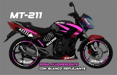 KIT CALCOMANIAS REFLEJANTES VELOCI AGRESOR 250 - comprar en línea