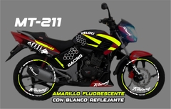 KIT CALCOMANIAS REFLEJANTES VELOCI AGRESOR 250