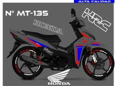 KIT REFLECTIVOS HONDA WAVE HRC