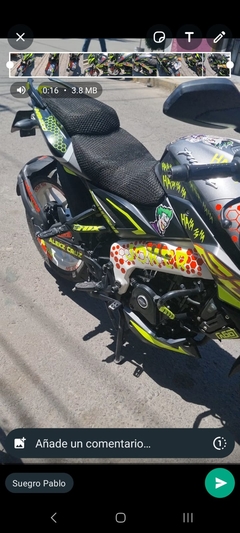 KIT REFLECTIVOS NS 200 SUPER PANALES PERSONALIZADO JOKER - tienda en línea