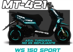 KIT REFLECTIVOS WS 150 SPORT ITALIKA AMG