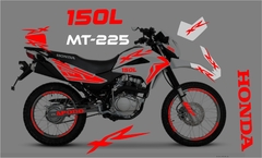 KIT CALCOMANIAS HONDA XR 150 L 150L