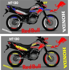 KIT REFLECTIVOS Honda Xr150l Redbull