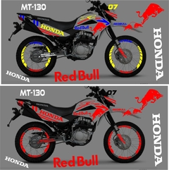 Imagen de KIT REFLECTIVOS Honda Xr150l Redbull