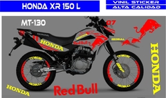 KIT REFLECTIVOS Honda Xr150l Redbull en internet