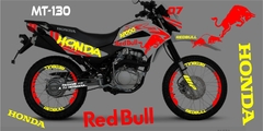 KIT REFLECTIVOS Honda Xr150l Redbull - Ahuevosi