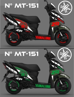 KIT REFLECTIVOS YAMAHA RAY ZR MONSTER en internet