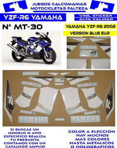 YAMAHA YZF - R6 2002 - Ahuevosi