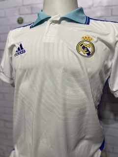 Camisa Real Madrid Gola Polo azul - LM Roupas e Acessorios