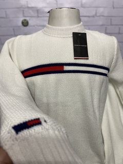 Suéter Tommy Hilfiger Detalhe na manga - comprar online