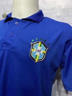 Camisa Seleção Brasileira Gola Polo na internet