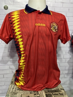 Camisa Seleção da Espanha Gola Polo - LM Roupas e Acessorios