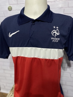 Camisa Seleção França Gola Polo na internet