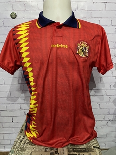 Camisa Seleção da Espanha Gola Polo