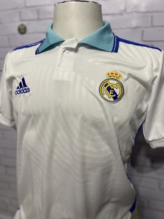 Camisa Real Madrid Gola Polo azul - comprar online